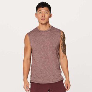 Lululemon Men's Somatic Aero Sleeveless Shirt - Dark Red